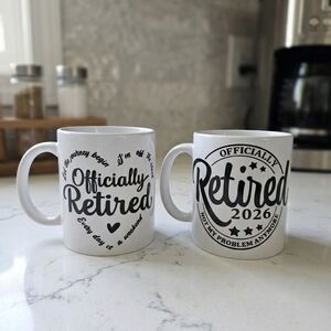 Officially Retired Coffee Mug